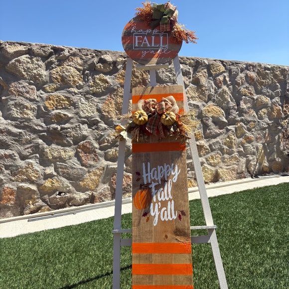 Custom made fall deco - Picture 1 of 2